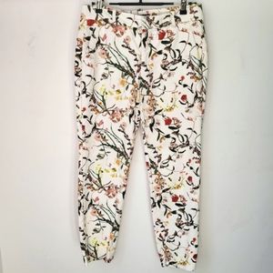 Zara Woman Floral Trousers
